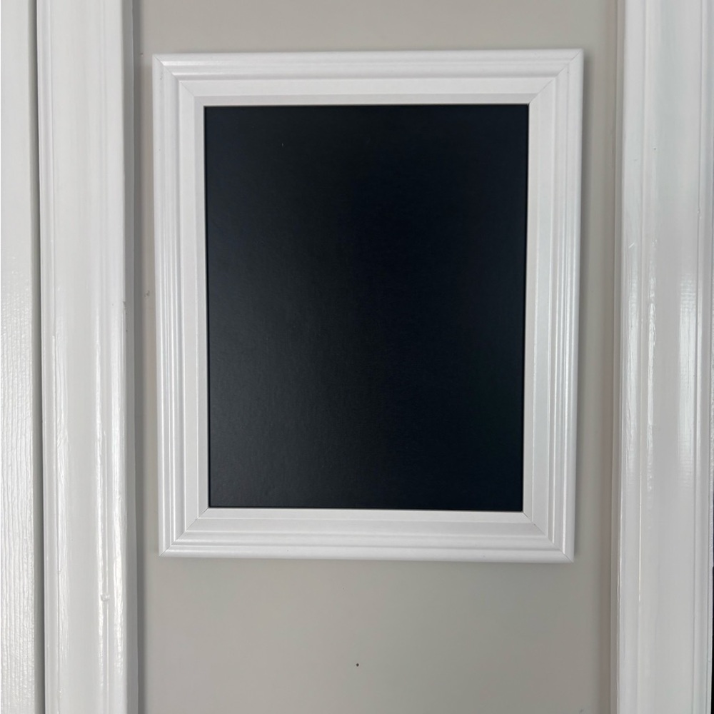 White Framed Chalkboard Kitchen Menu Chalkboards 8x10